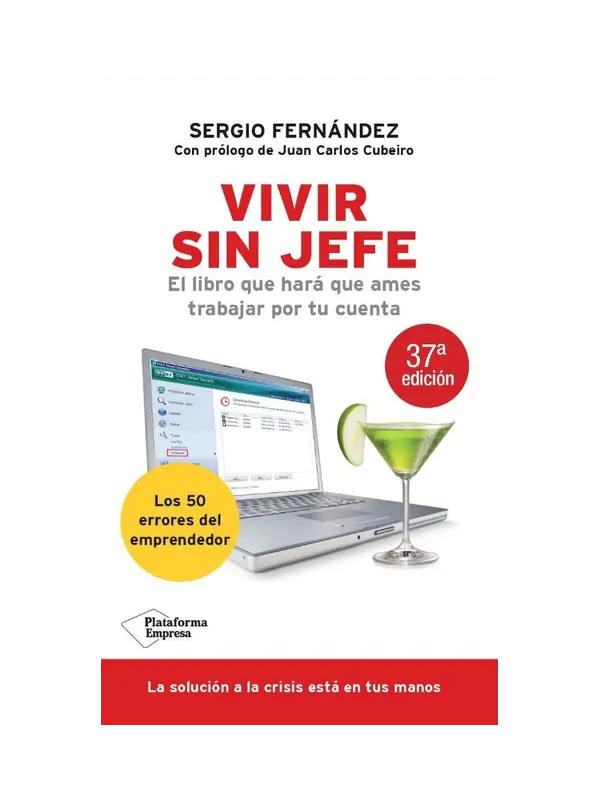Portada de Vivir sin jefe, de Sergio Fernández