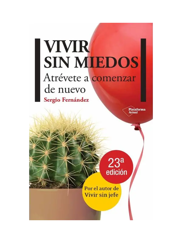 Portada de Vivir sin miedos, de Sergio Fernández